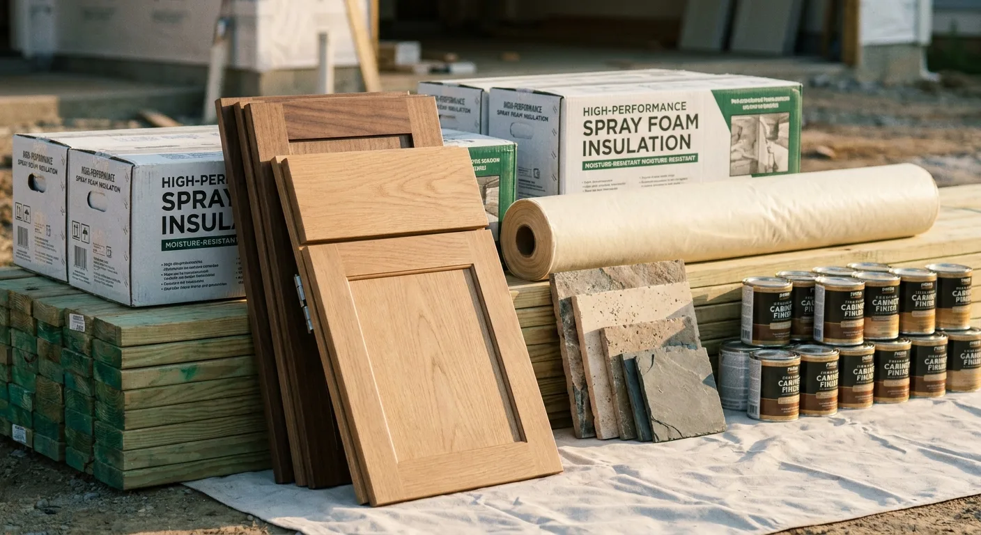 Organized building materials