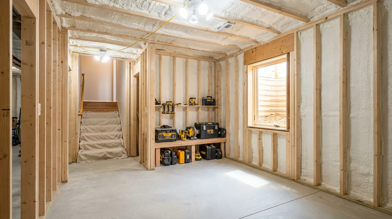 Basement Framing